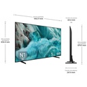 Infortisa Image 2 - SAMSUNG TV 65" TQ65Q7F UHD QLED SMARTTV IA HDR10+