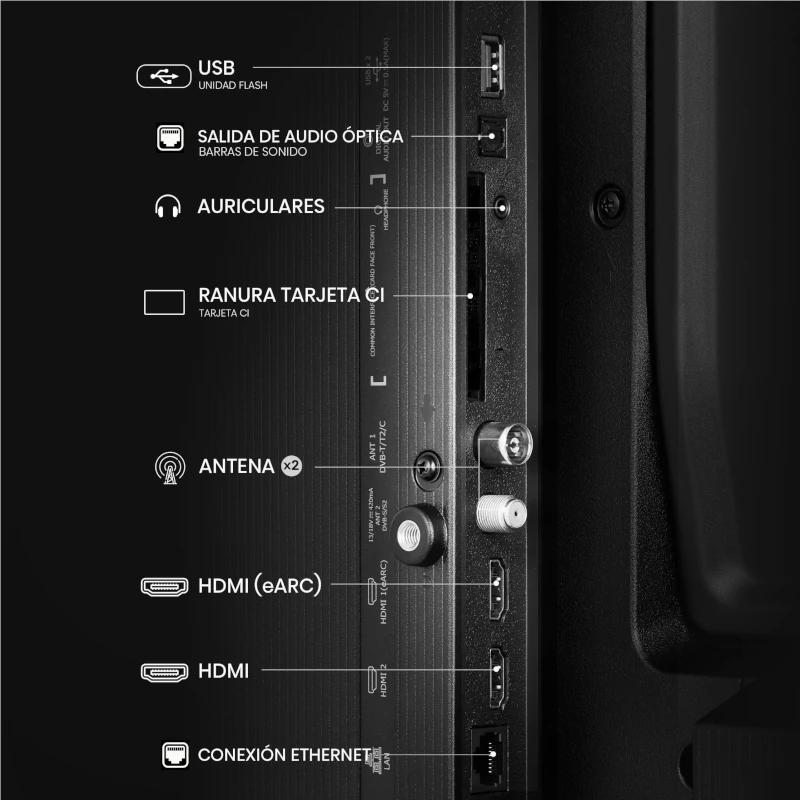 Infortisa Image 3 - Hisense 32A4Q TV 32" HD STV DOLBY DTS