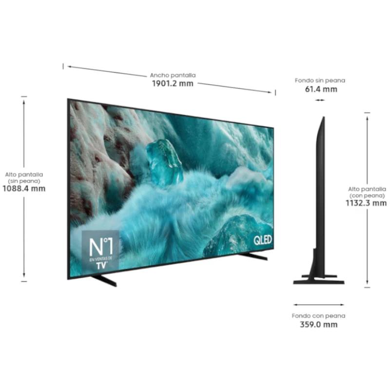Infortisa Image 1 - SAMSUNG TV 85" TQ85Q7F UHD QLED SMARTTV IA HDR10+