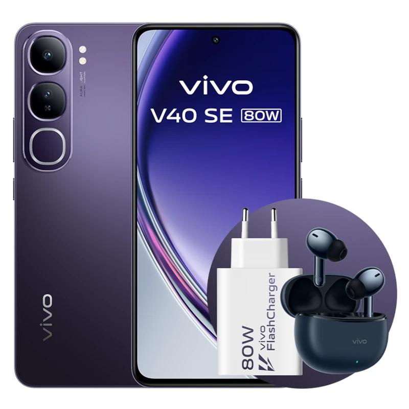 Infortisa Image 2 - VIVO V40 SE 80W 6.67" 8Gb(+8) 256Gb Black Bundle