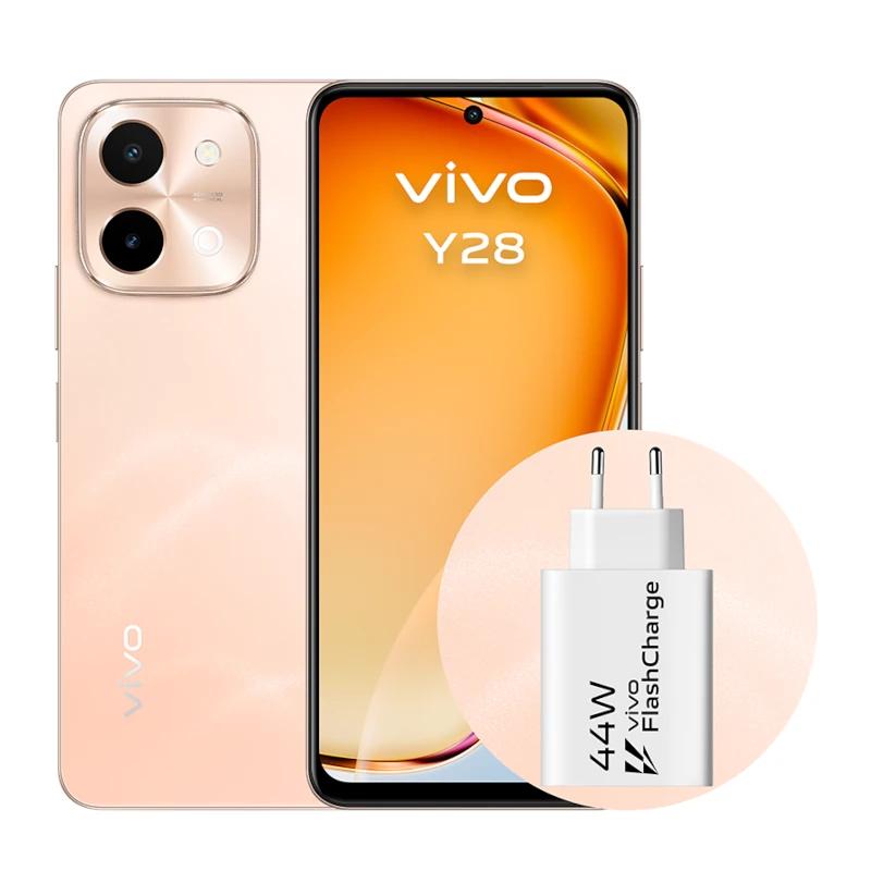 Infortisa Image 2 - VIVO Y28 6.68" 4Gb(+4) 128Gb Orange + Cargador 44W