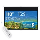 iggual Pantalla eléctrica 16:9 110" 243x137 cm