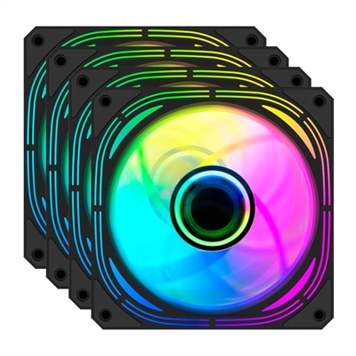 Coolbox KIT 4 Vent.12cm ARGB Infinity Pro