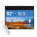 iggual Pantalla eléctrica 16:9 92" 203x114 cm
