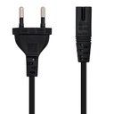 Nanocable Cable Alim. forma 8 CEE7/16/M-C7/H, 1.5m