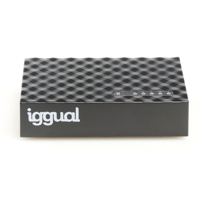 iggual GES5000 Switch 5xGB Gigabit 1000 Mbps