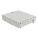 iggual Cajón portamonedas IRON-10W 38cm 4+6 blanco