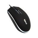 iggual Ratón óptico COM-LED-1600DPI negro