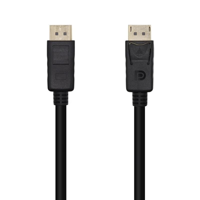 Aisens Cable DP V1.2 4K@60hz DP/M-DP/M negro 2.0m