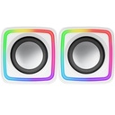 MARS GAMING Altavoces MSCUBE Premium 8W White