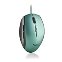 NGS WIRED ERGO SILENT MOUSE + USB TYPE C ADAPT ICE