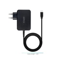 Tooq Cargador portátil GAN USB-C PD 100W Negro
