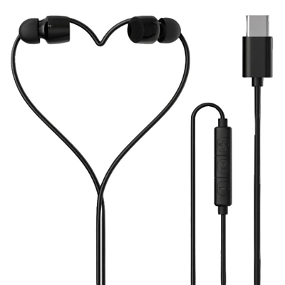 iggual Auriculares tipo C intrauditivos con micro