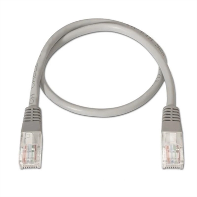 Aisens Latiguillo RJ45 CAT.5E UTP AWG26 gris 3.0m