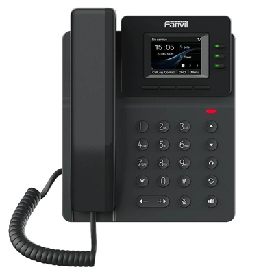 Fanvil V60G 4 líneas SIP 2.4"pantalla color PoE 2x