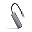Nanocable Conversor USB-C Ethernet carga PD