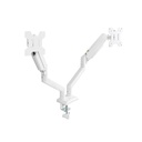 Tooq Soporte mesa DB1334TNR-W 2 brazo 13-34 Blanco