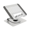 Tooq Soporte mesa 360º dispositivos 11-17" Gris