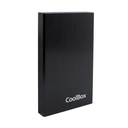 Coolbox Caja HDD 3.5" SCA-3533 USB3.0 Negra Alum