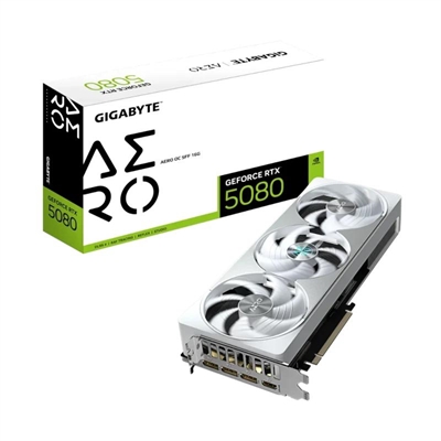 Gigabyte VGA NVIDIA RTX 5080 AERO OC 16GB DDR7