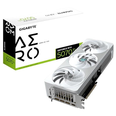 Gigabyte VGA NVIDIA RTX 5070 TI AERO OC 16GB DDR7