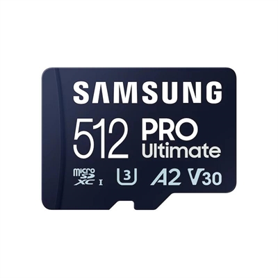 Samsung MicroSDHC PRO Ultimate 512GB U3,V30,A2,4K