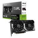 ASUS VGA NVIDIA DUAL RTX 5060 TI O8G DDR7