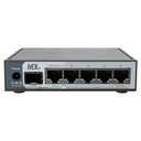 Mikrotik E60iUGS hEX Router 5xGbE PoE-I/O 1x2.5SFP