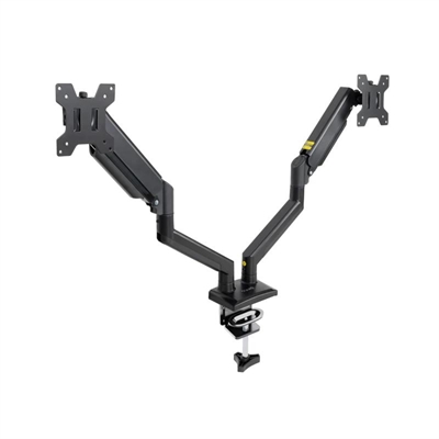 Tooq Soporte mesa DB1434TNR-B 2 brazos 13-34"
