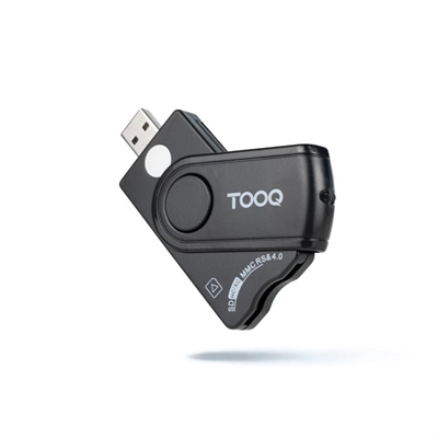 Tooq TQR-3012B Lector DNIe, SIM, SD/TF, USB-A