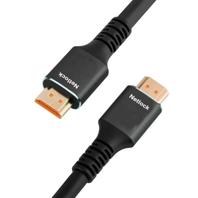 Netlock Cable HDMI V2.1 M-M 8K@60HZ 48GBPS, 10M