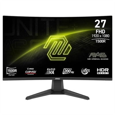MSI MAG276CF E20 Monitor 27" FHD 200Hz 0.5ms curv