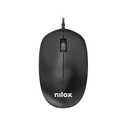 Nilox Ratón MOUSB1012 1200 dpi USB