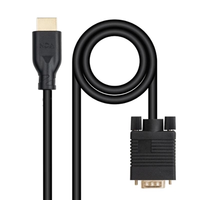 Nanocable Cable Conversor VGA a HDMI M-M 1,8 m