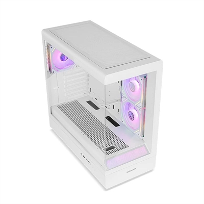 NOX Semitorre HUMMER SIGNAL Frameless ARGB Blanco