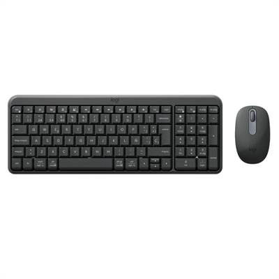 Logitech Teclado+raton MK250 bluet Negro