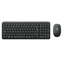 Logitech Teclado+raton MK250 bluet Negro
