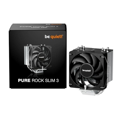 be quiet! Ventilador Pure Rock Slim 3 10 cm Plata