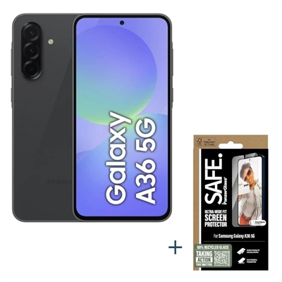 Samsung Galaxy A36 EE 256GB 8GB Black+Prot SAFE