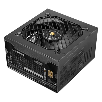 MARS GAMING Fuente Alimen.1000W Atx3.1 FullMod Psu