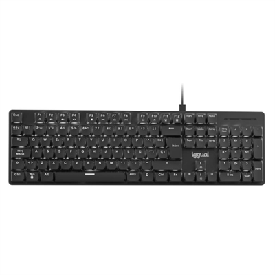 iggual Teclado USB mecánico CK-MECHA-105T negro