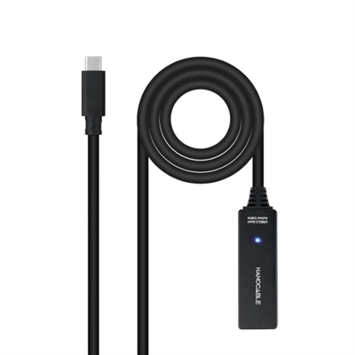 Nanocable Cable USB 3.2 amplif. C/M-C/H 5m