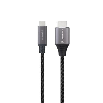 Nanocable Cable USB-C/M -HDMI/M 2.0 4K 60Hz 1.8M