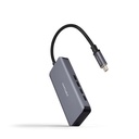 Nanocable HUB USB-C/M a 3xUSB-C/H ALUMINIO 10 cm