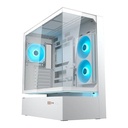 Cougar Caja Semitorre CFV235 Mesh White