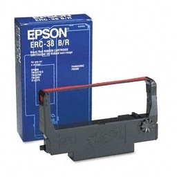 [CCICIS0003] Epson Cinta ERC-38BR Negro/Rojo TMU200/U300
