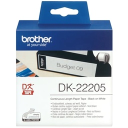 [CCIPAP0001] Brother Cinta DK22205 Papel Térmico continuo 62mm