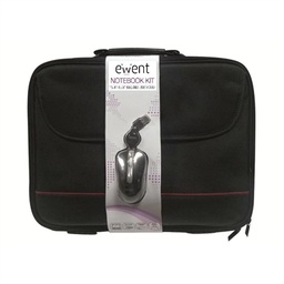 [AAOABT0416] EWENT EW2505 Bolsa portátil 15,6" + Ratón