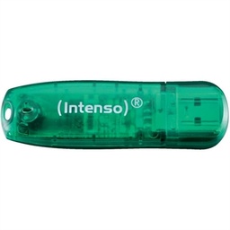 [FAELAP0279] Intenso 3502460 Lápiz USB 2.0 Rainbow 8GB Verde