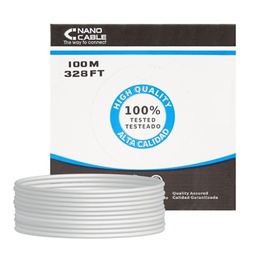 [ANEAHE0093] Nanocable Bobina Cable RJ45 CAT5 FTP Rigido 100M
